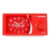 Despertador con música y función de silenciamiento Seiko x Coca-Cola Rojo