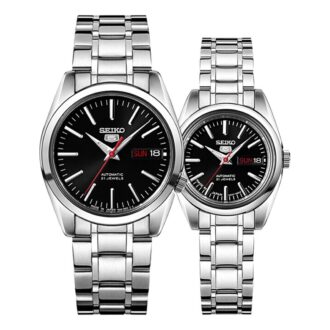 Mecánicas unisex Negro/Plata SNKL45J1+SYMK17J1