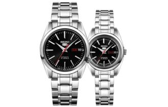 Mecánicas unisex Negro/Plata SNKL45J1+SYMK17J1