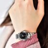 Mecánicas unisex Negro/Plata SNKL45J1+SYMK17J1