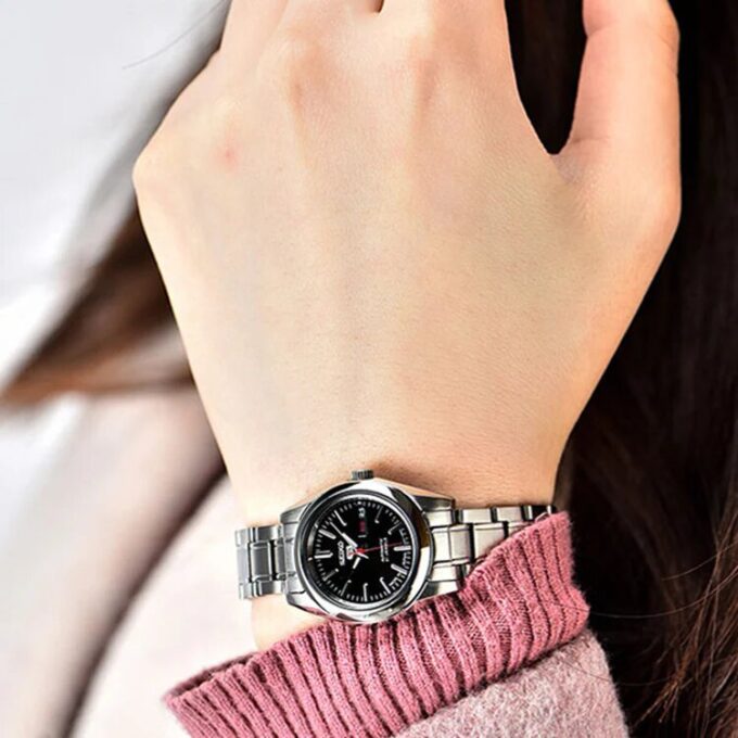 Mecánicas unisex Negro/Plata SNKL45J1+SYMK17J1