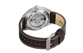 Reloj automático casual de la serie Mechanical, amarillo