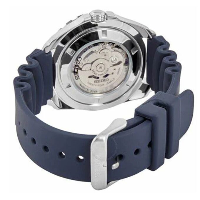 Reloj automático resistente al agua para hombre con esfera azul
