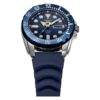 Reloj automático resistente al agua para hombre con esfera azul