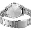 Reloj Business Casual impermeable con correa de acero negro