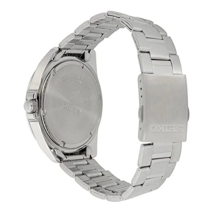 Reloj Business Casual impermeable con correa de acero negro