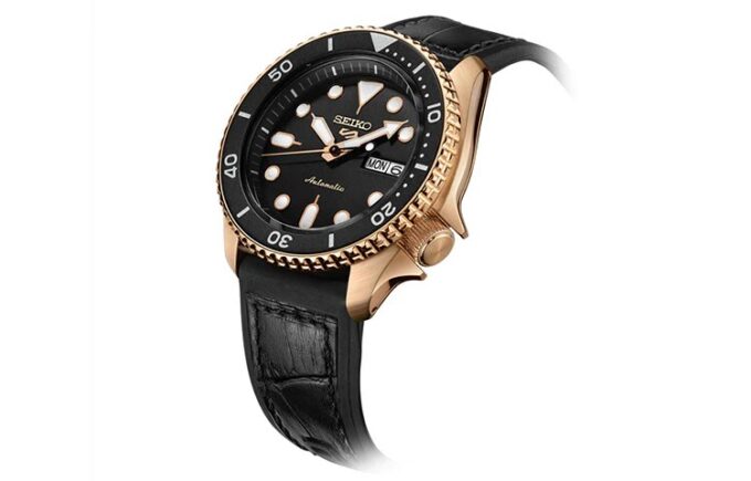 Reloj clásico mecánico n.º 5 Negro