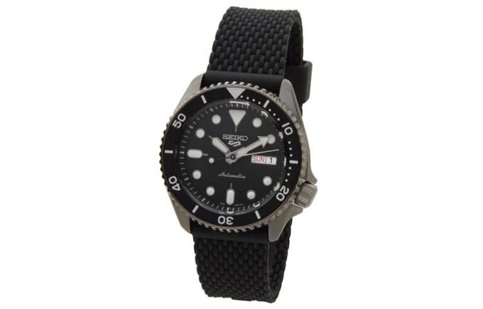 Reloj clásico mecánico n.º 5 Negro