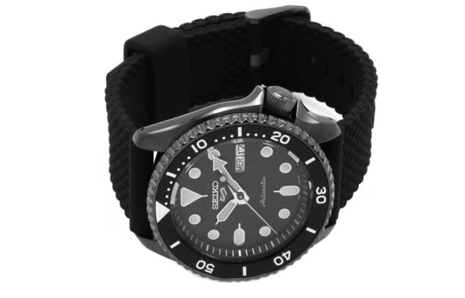 Reloj clásico mecánico n.º 5 Negro