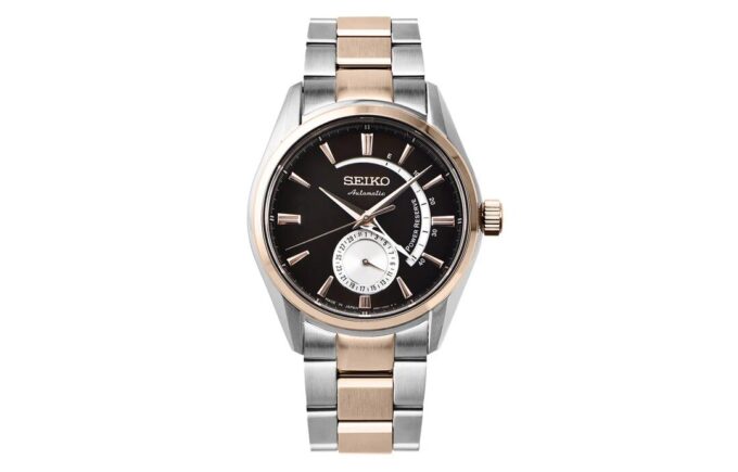 Reloj de acero con correa, estilo business casual, mecánico