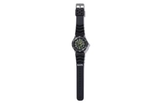 Reloj de buceo mecánico BAPE X Seiko Crossover
