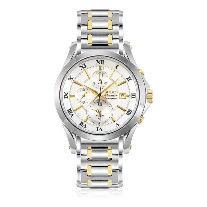 Reloj de cuarzo casual de negocios de tres esferas