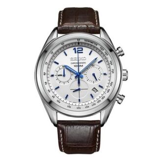 Reloj de cuarzo con correa informal Blanco