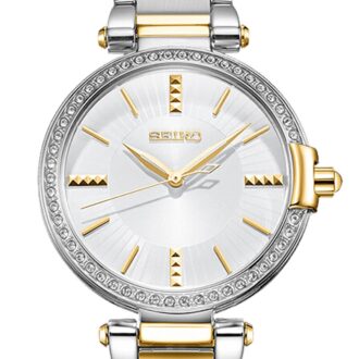 Reloj de cuarzo con cristal para negocios