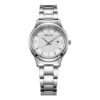 Reloj de cuarzo impermeable de estilo casual y ejecutivo con energía solar de la serie para hombre SNE529P1