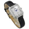 Reloj de cuarzo minimalista cuadrado Blanco