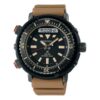 Reloj de energía solar de la serie Prospex Negro