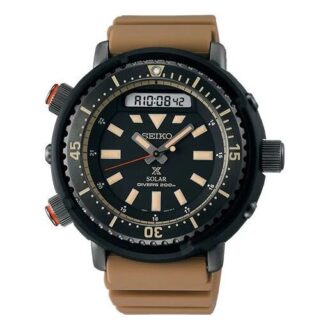 Reloj de energía solar de la serie Prospex Negro