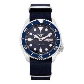 Reloj de la serie Canvas Blue No. 5