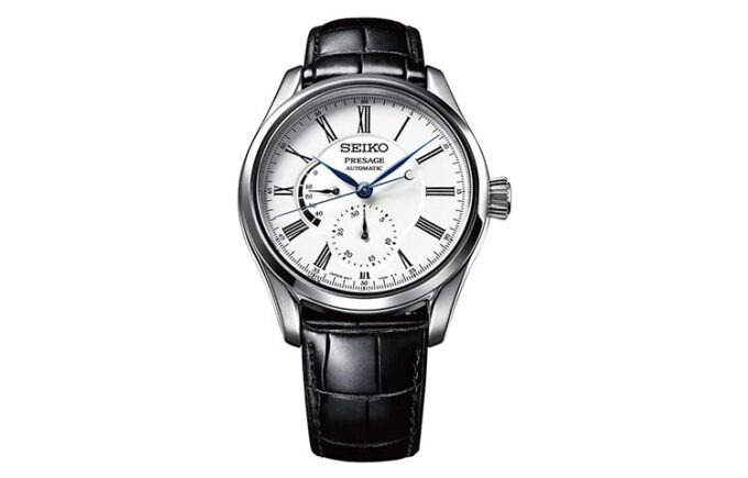 Reloj de negocios casual mecánico automático esmaltado de la serie Presage