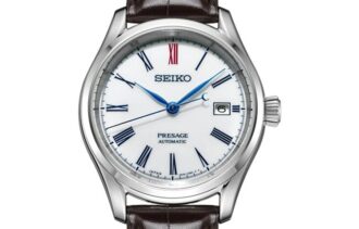 Reloj de negocios de la serie Presage con movimiento 6R, esfera y correa, reloj mecánico