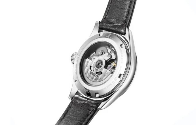 Reloj de negocios de la serie Presage con movimiento 6R, esfera y correa, reloj mecánico