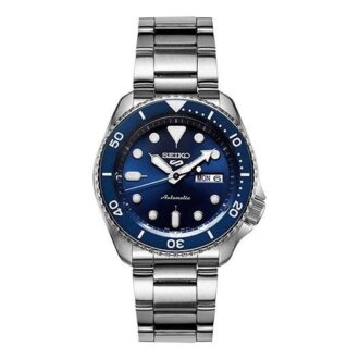 Reloj deportivo casual, mecánico, azul e impermeable
