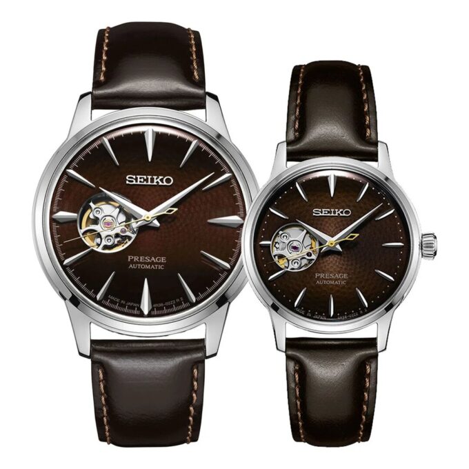 Reloj japonés marrón SSA407J1+SSA783J1