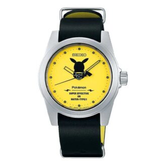 Reloj limitado de colaboración Pokémon Pikachu Amarillo Negro