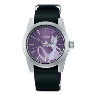 Reloj limitado de colaboración Pokémon Pikachu Negro Púrpura