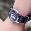 Reloj limitado de colaboración Pokémon Pikachu Negro Púrpura