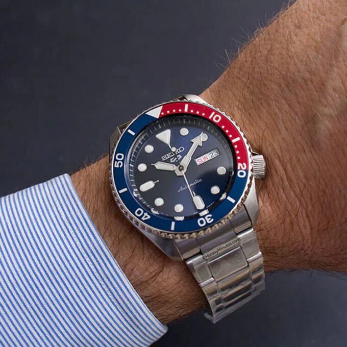 Reloj mecánico 5 Sports Rojo Azul
