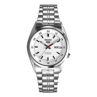 Reloj mecánico automático blanco