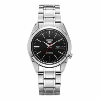 Reloj mecánico automático de negocios con calendario y resistente al agua «Negro»
