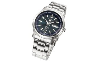 Reloj mecánico automático n.º 5 azul