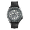 Reloj mecánico automático retro de la serie n.º 5, resistente al agua, gris y negro