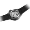 Reloj mecánico automático retro de la serie n.º 5, resistente al agua, gris y negro