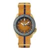 Reloj mecánico crossover de edición limitada de la serie Naruto, amarillo