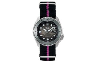 Reloj mecánico crossover de edición limitada de la serie Naruto, negro