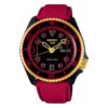 Reloj mecánico Crossover impermeable en negro y rojo