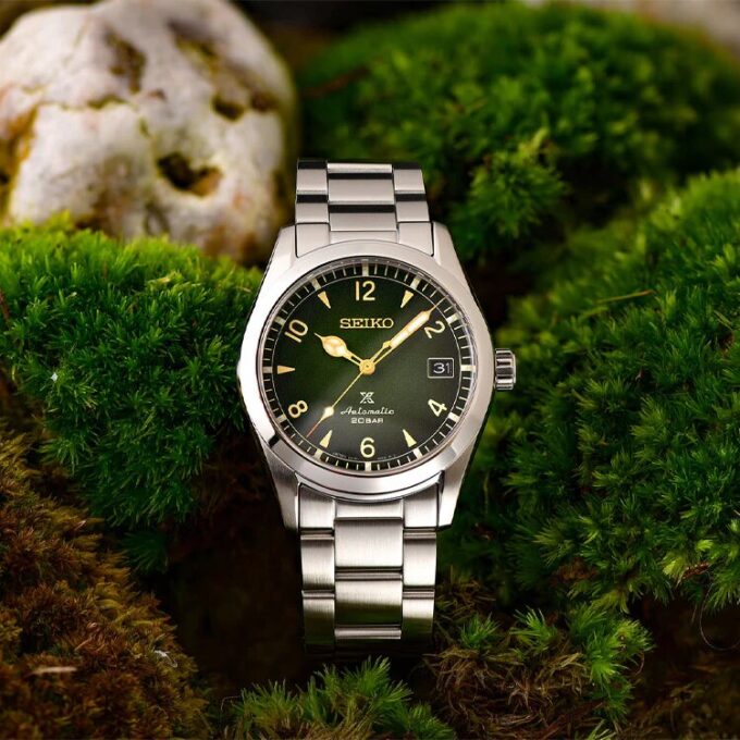 Reloj mecánico de acero de la serie Prospex, resistente al agua hasta 200 metros, con cristal de zafiro y movimiento 6R35, diseño «cielo estrellado»