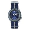 Reloj mecánico de edición limitada de la serie Naruto, azul marino