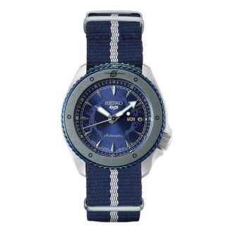 Reloj mecánico de edición limitada de la serie Naruto, azul marino