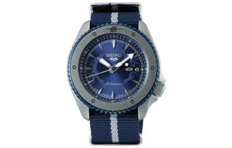 Reloj mecánico de edición limitada de la serie Naruto, azul marino
