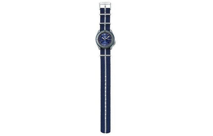 Reloj mecánico de edición limitada de la serie Naruto, azul marino