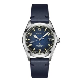 Reloj mecánico de la serie Prospex con correa de caucho verde retro y cielo estrellado