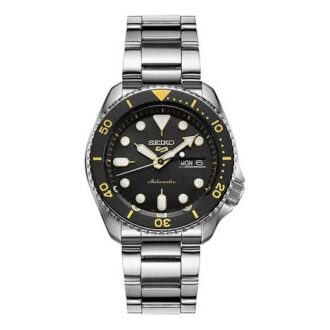 Reloj mecánico deportivo automático casual impermeable «Negro, Plata, Oro»