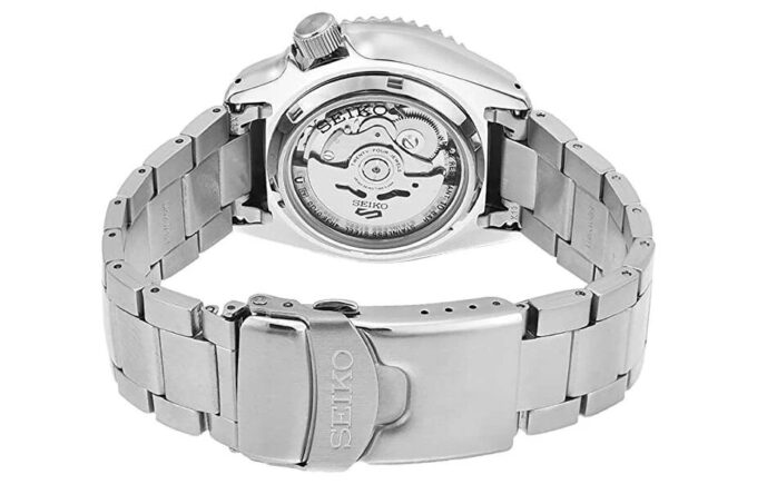 Reloj mecánico deportivo automático casual impermeable «Negro, Plata, Oro»