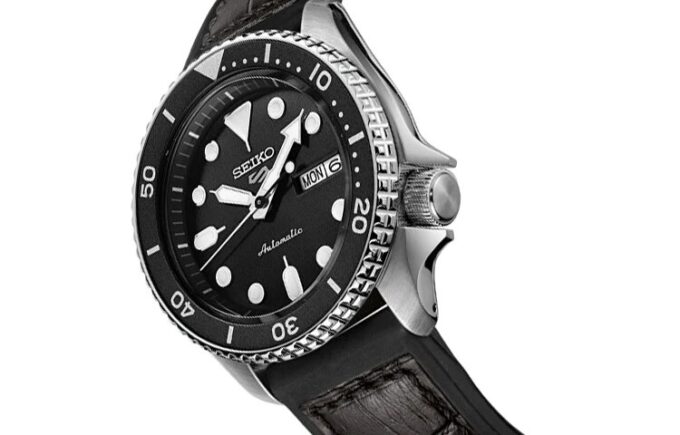 Reloj mecánico n.º 5 Classic Negro