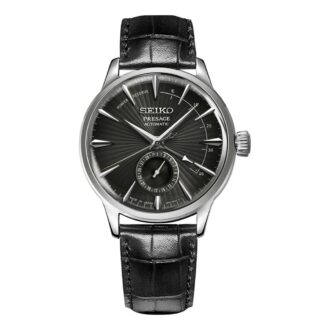 Reloj mecánico negro